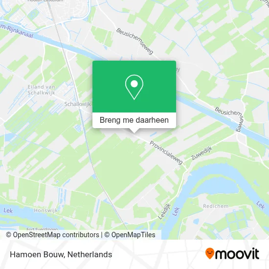 Hamoen Bouw kaart