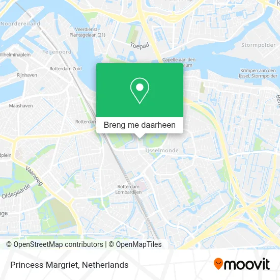 Princess Margriet kaart
