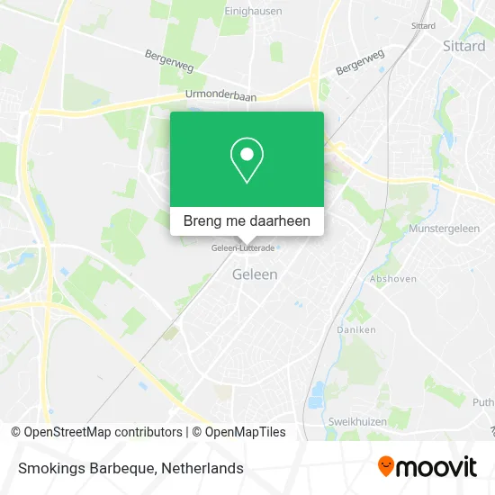 Smokings Barbeque kaart