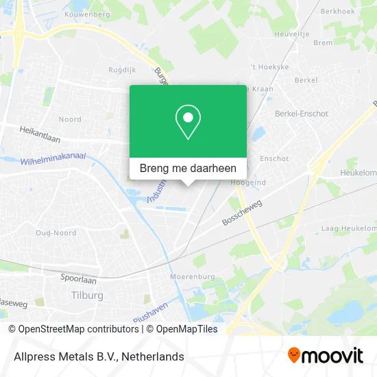 Allpress Metals B.V. kaart