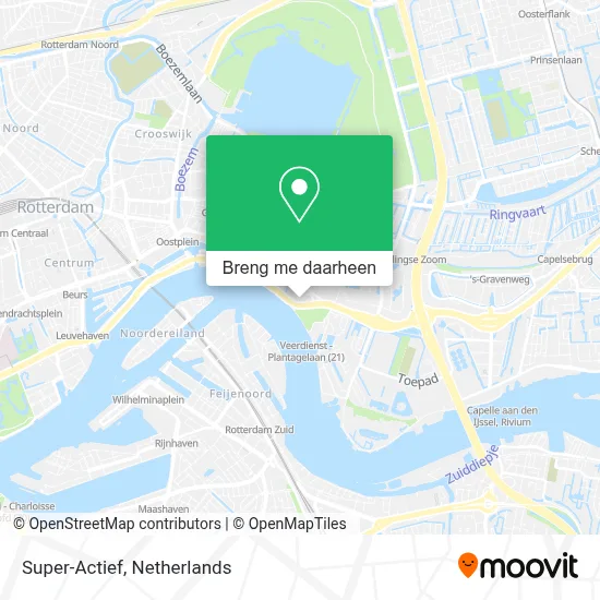 Super-Actief kaart