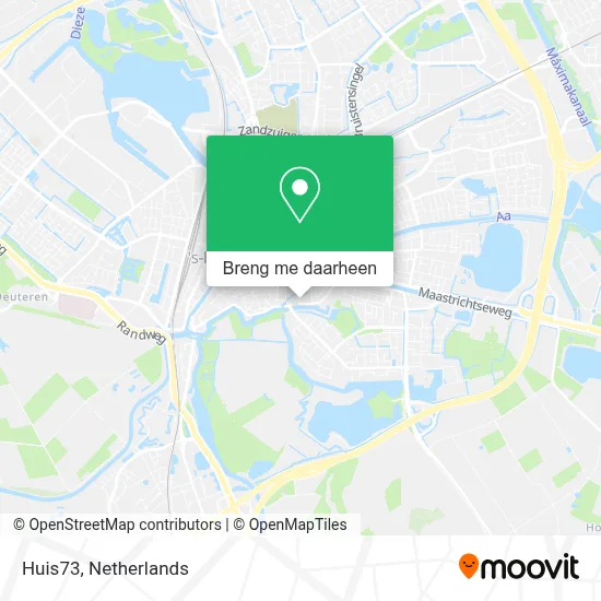 Huis73 kaart