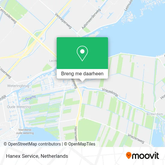 Hanex Service kaart