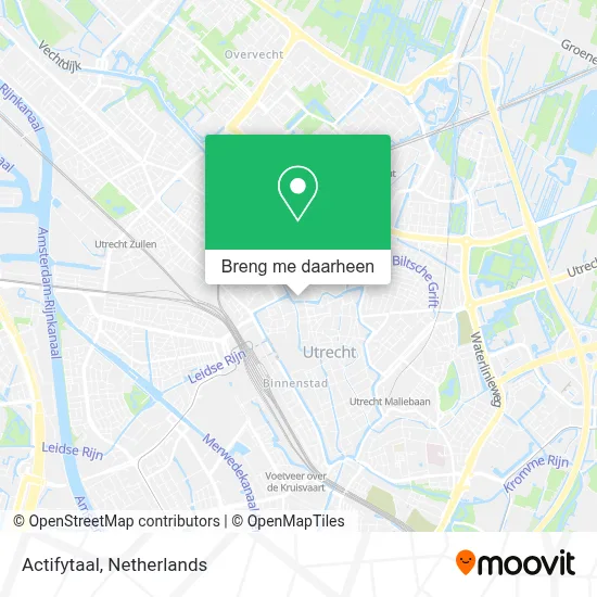 Actifytaal kaart