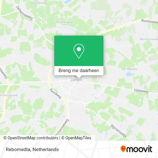 Rebomedia kaart
