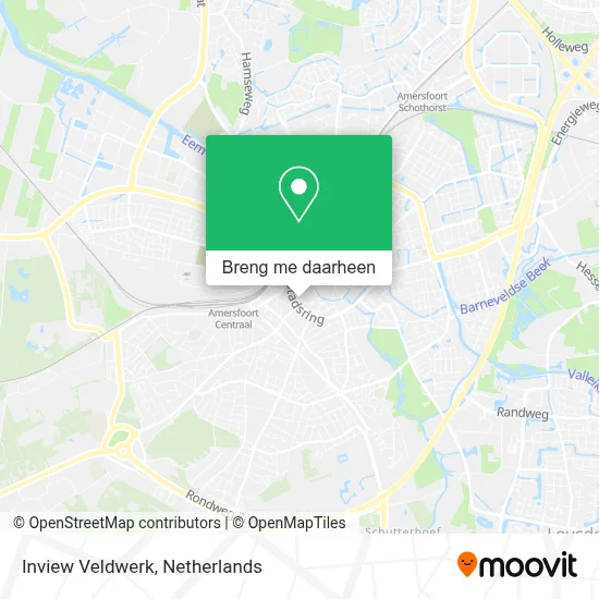 Inview Veldwerk kaart