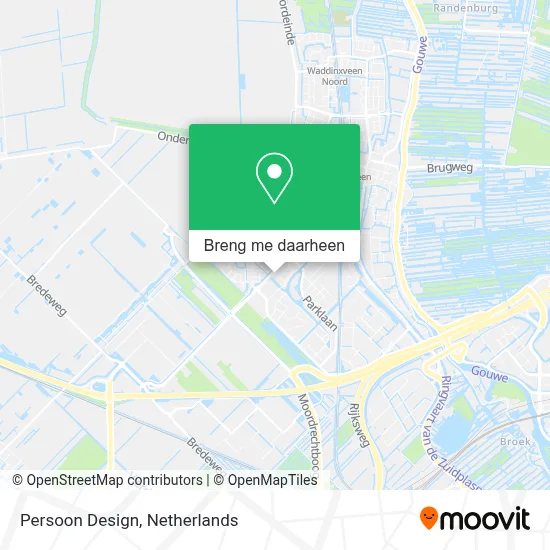 Persoon Design kaart