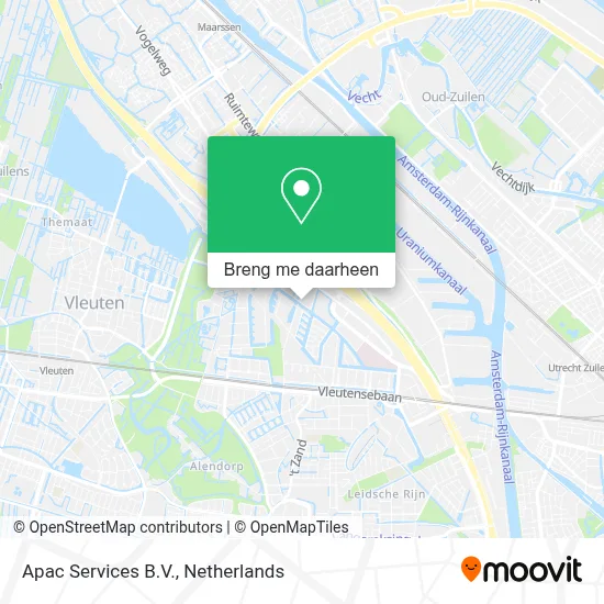 Apac Services B.V. kaart