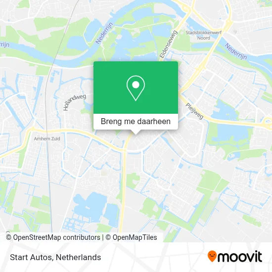 Start Autos kaart