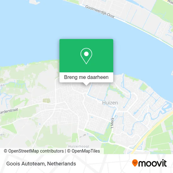 Goois Autoteam kaart