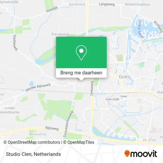 Studio Cien kaart