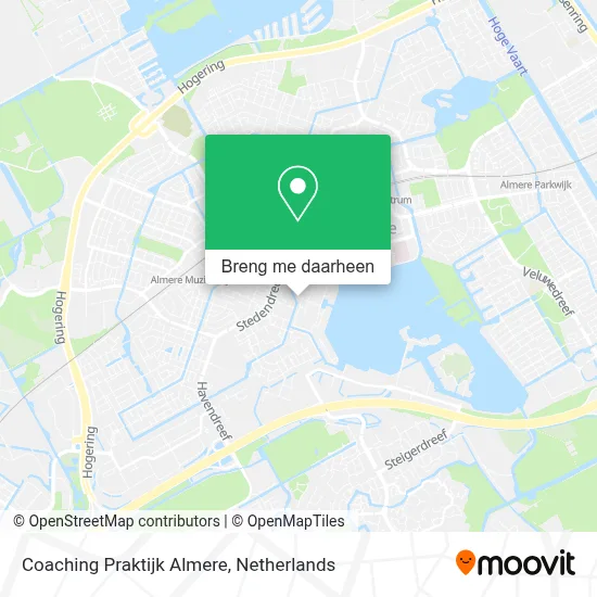 Coaching Praktijk Almere kaart