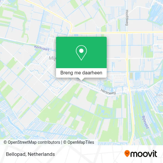 Bellopad kaart