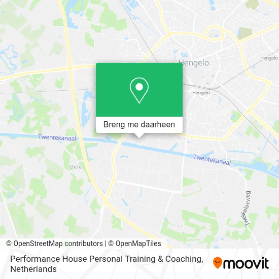Performance House Personal Training & Coaching kaart