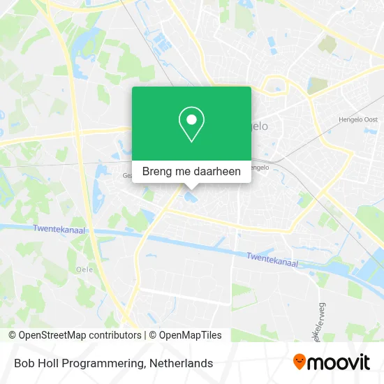 Bob Holl Programmering kaart