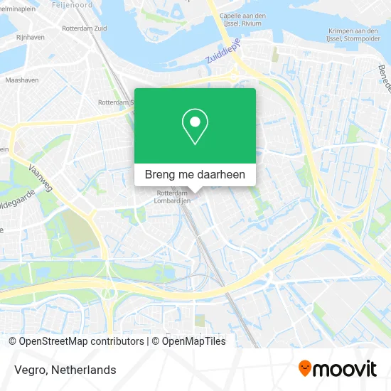 Vegro kaart