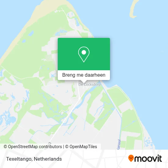 Texeltango kaart