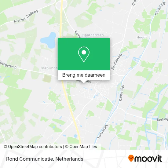 Rond Communicatie kaart