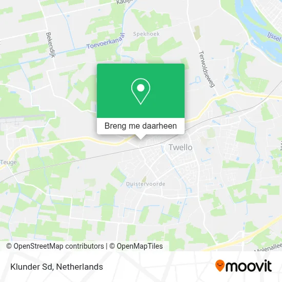Klunder Sd kaart