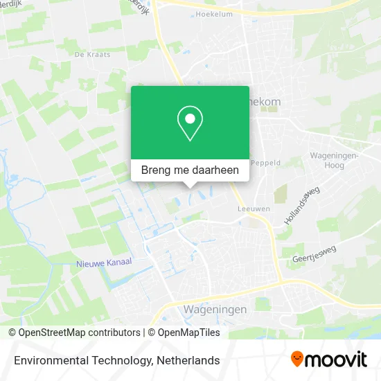 Environmental Technology kaart