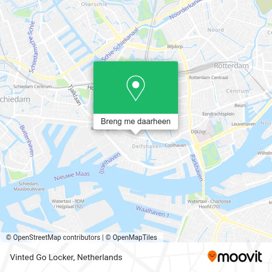 Vinted Go Locker kaart