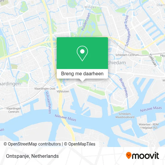 Ontspanje kaart