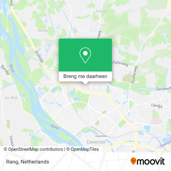 Rang kaart