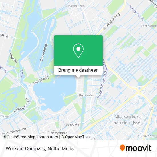 Workout Company kaart