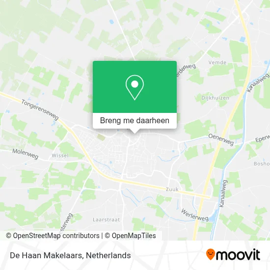 De Haan Makelaars kaart