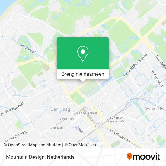 Mountain Design kaart