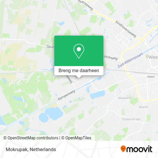 Mokrupak kaart