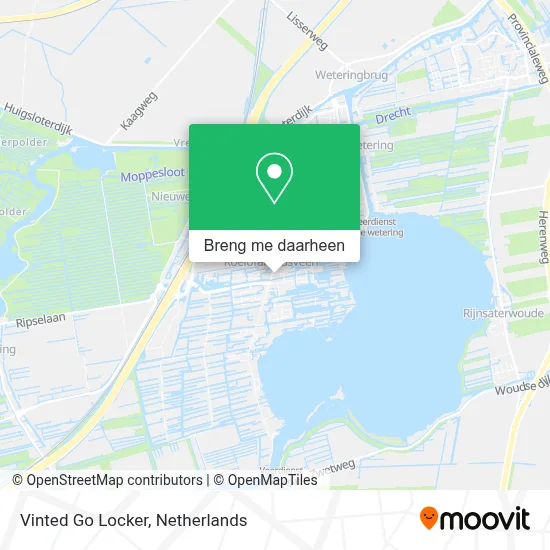 Vinted Go Locker kaart