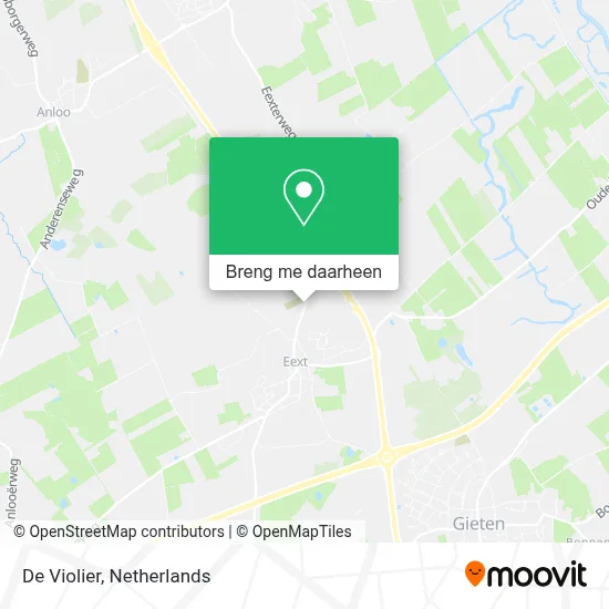 De Violier kaart