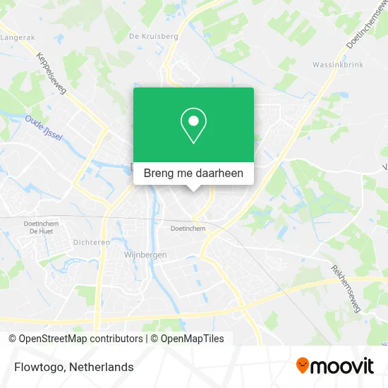Flowtogo kaart