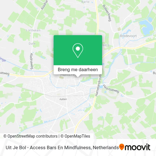 Uit Je Bol - Access Bars En Mindfulness kaart