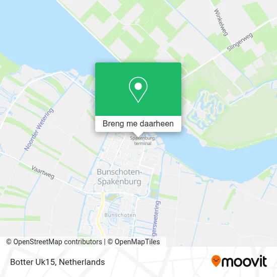 Botter Uk15 kaart