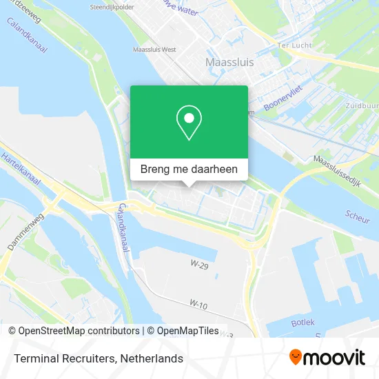 Terminal Recruiters kaart