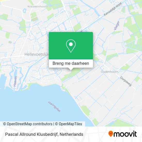 Pascal Allround Klusbedrijf kaart