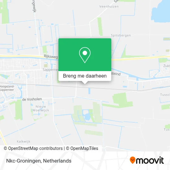 Nkc-Groningen kaart