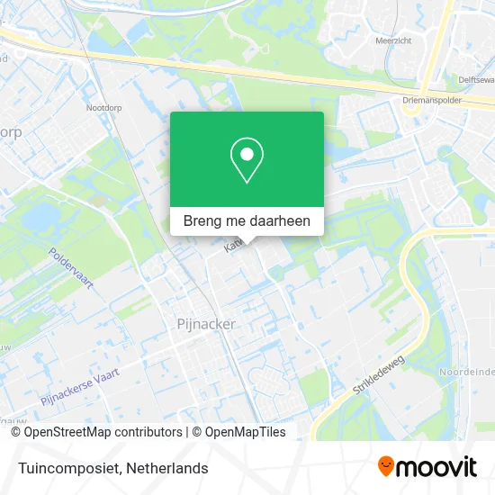 Tuincomposiet kaart