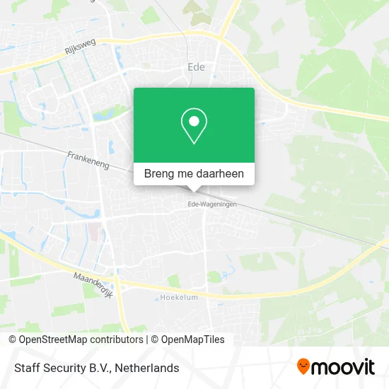 Staff Security B.V. kaart
