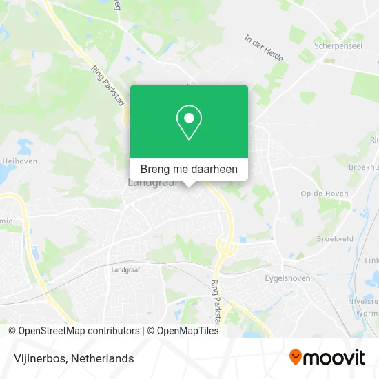 Vijlnerbos kaart