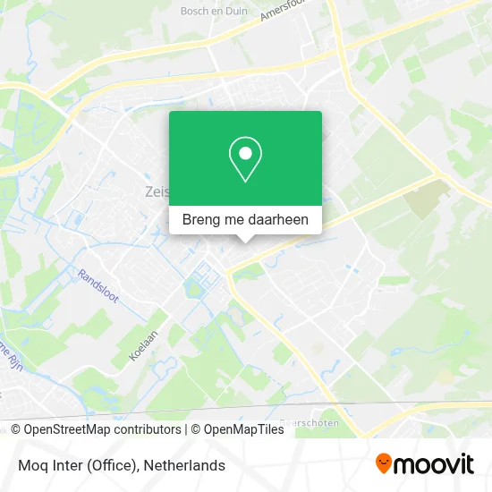 Moq Inter (Office) kaart