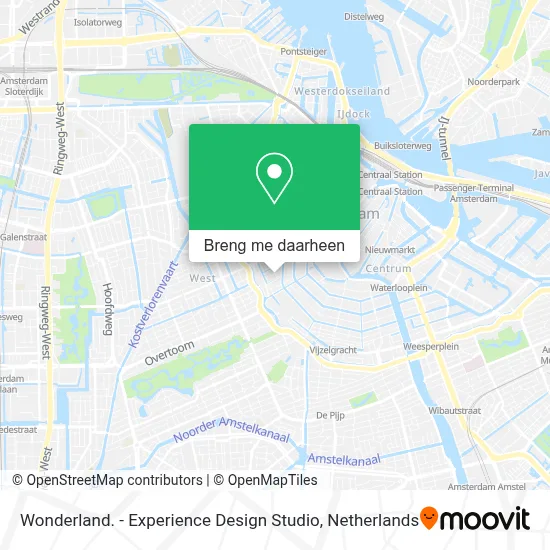 Wonderland. - Experience Design Studio kaart