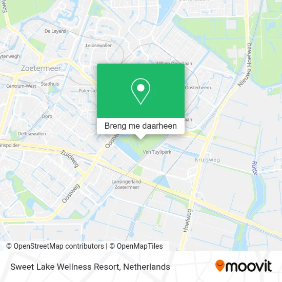 Sweet Lake Wellness Resort kaart