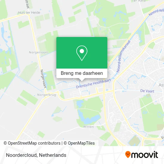 Noordercloud kaart