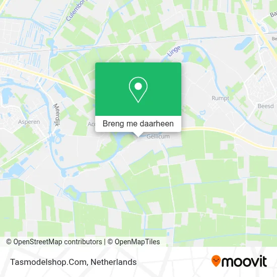 Tasmodelshop.Com kaart