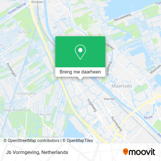 Jb Vormgeving kaart