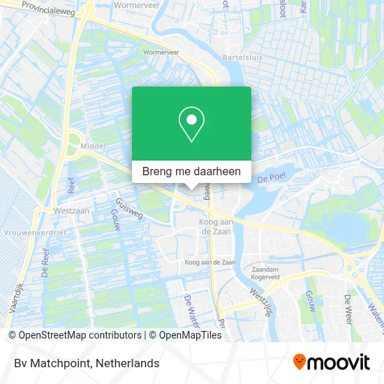 Bv Matchpoint kaart