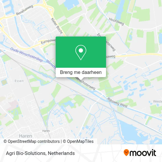 Agri Bio-Solutions kaart